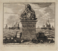 KG 08764
<br/>
Titelblad: Groote Vissery
<br/>
<em>Laan, Adolf van der</em>